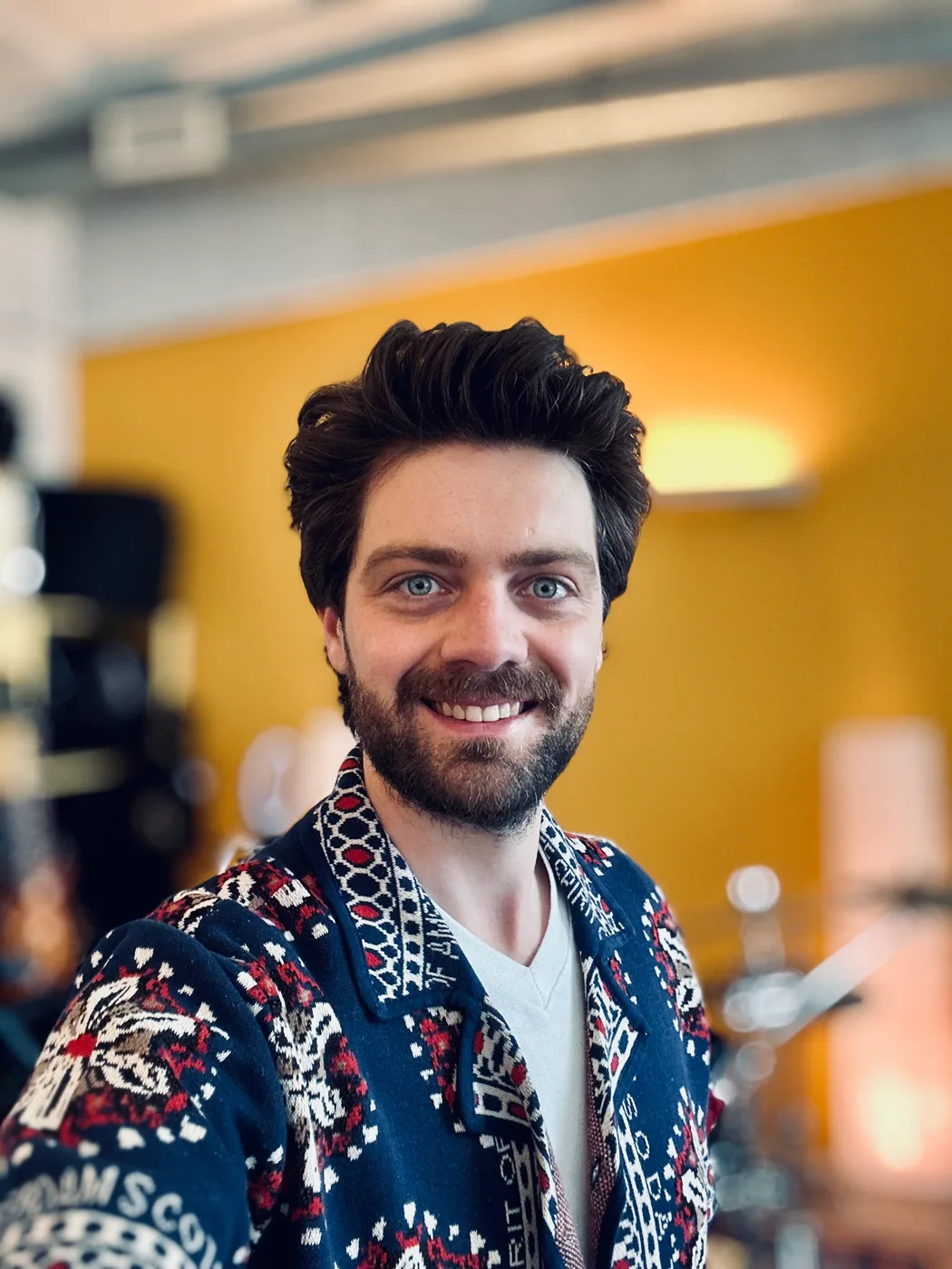 Stefan van de Brug, oprichter en hoofddocent Drumschool Den Haag